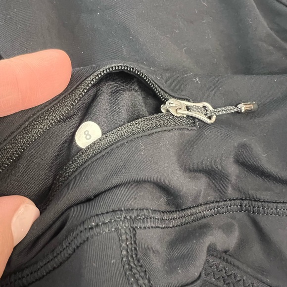 Lululemon Run For Your Life Crop Ruched Leggings, 8 - Picture 8 of 13